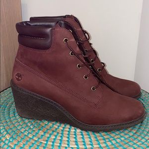Timberland Wedge Bootie Size 9